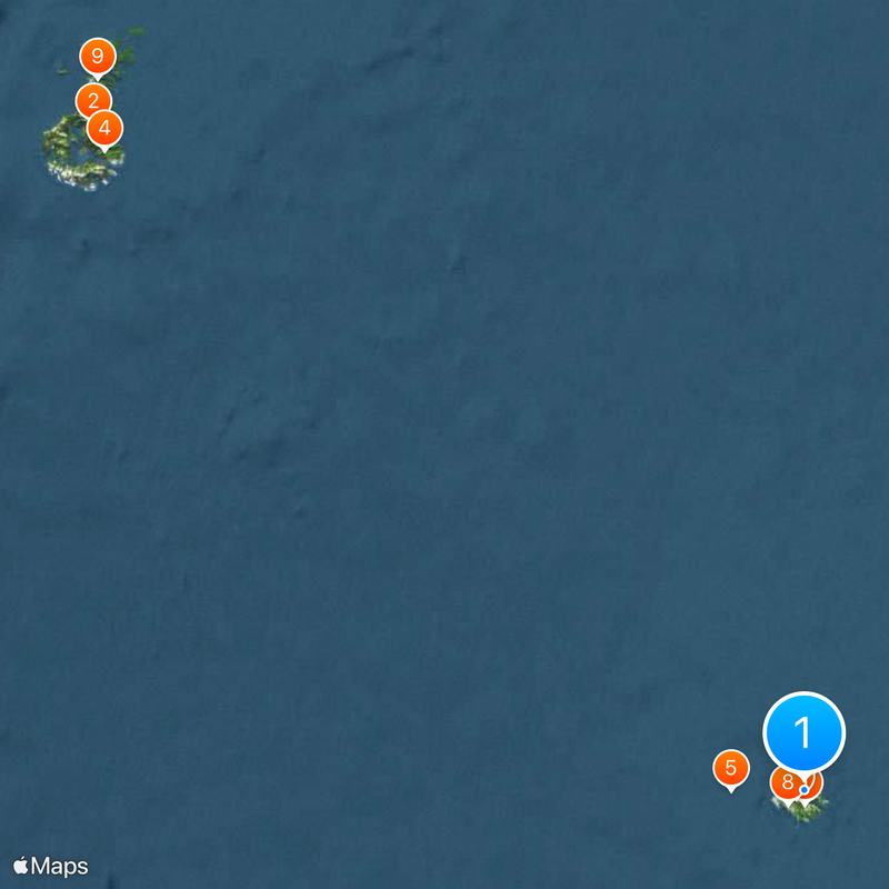 Campbell Island / Motu Ihupuku Map