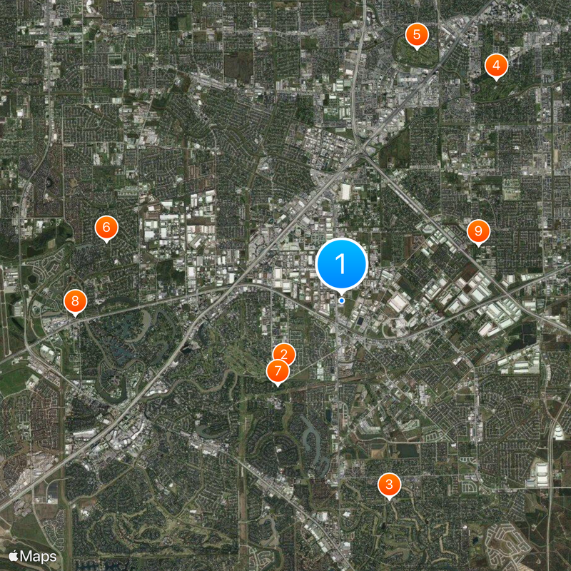 Stafford Map