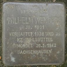 Stolperstein em memória de Wilhelm Wendorf