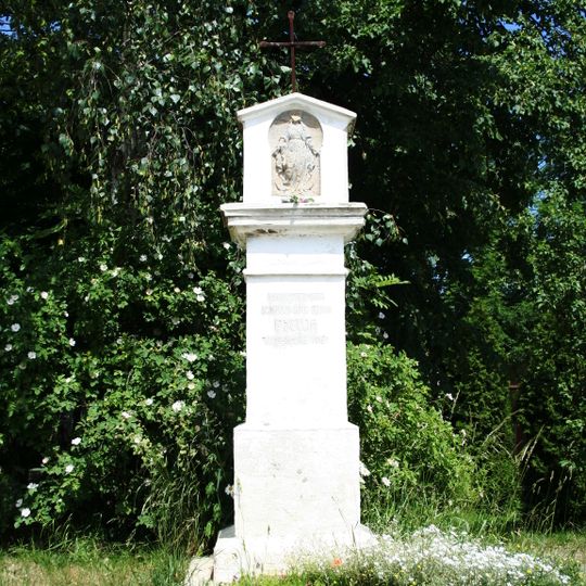 Boží muka na okraji Posluchova