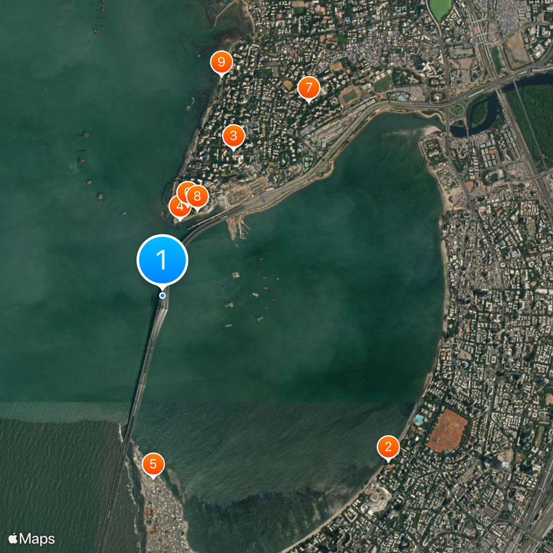 Bandra–Worli Sea Link Mapa
