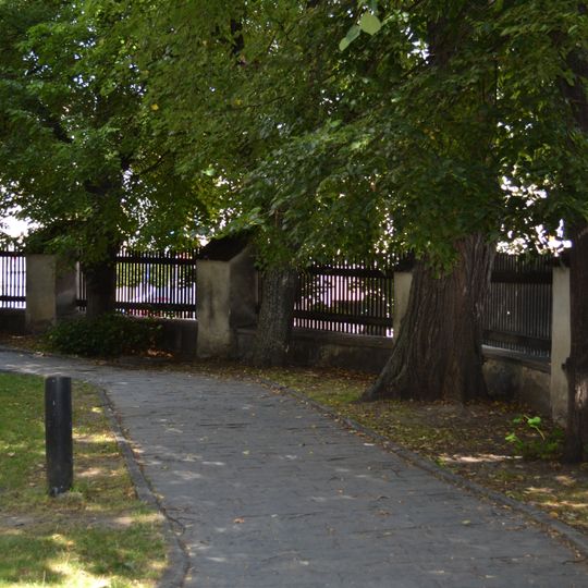 Kostol sv. Egídia, úprava sadovnícka