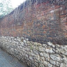 Boundary Wall To Number 13 (Along Church Passage)