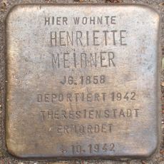Stolperstein en memoria de Henriette Meidner