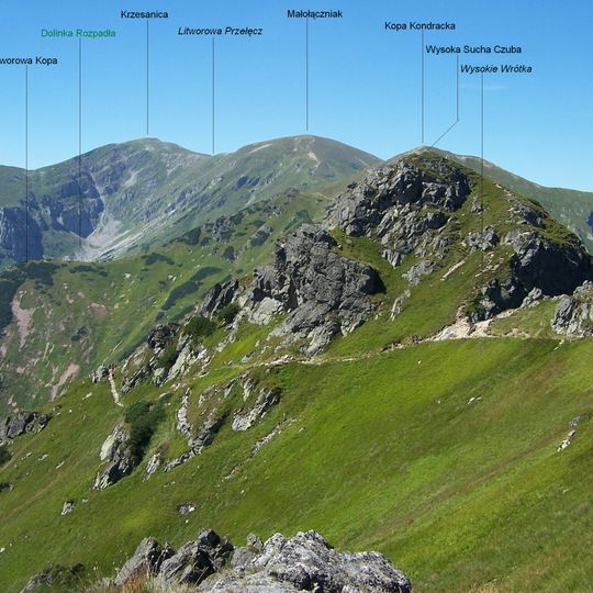 Wysoka Sucha Czuba Kondracka