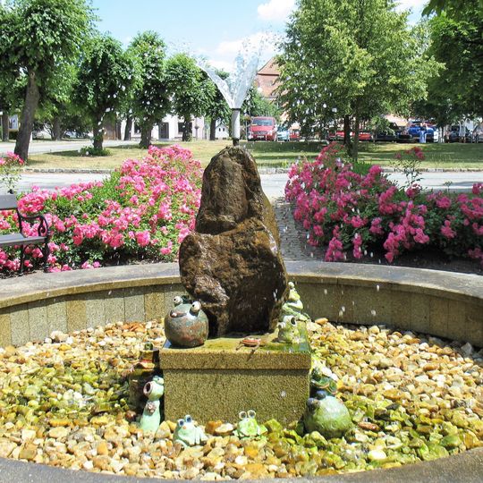 Fountain in Červená Řečice