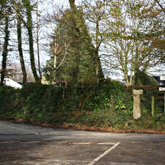 Medieval wayside cross at Wenmouth Cross, 320m north of Wenmouth