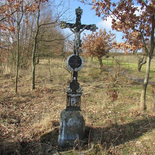 Kříž na jižním okraji Boru
