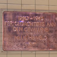 Plaquette in het NS-station
