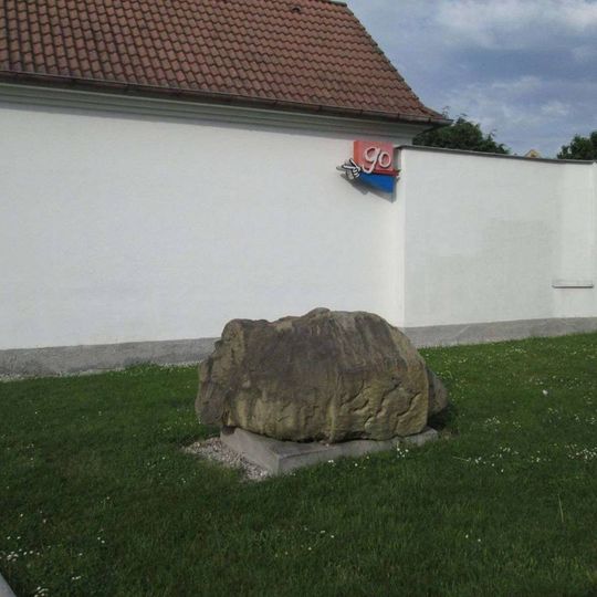 Plastika v Nepomuku v Plzeňské ulici