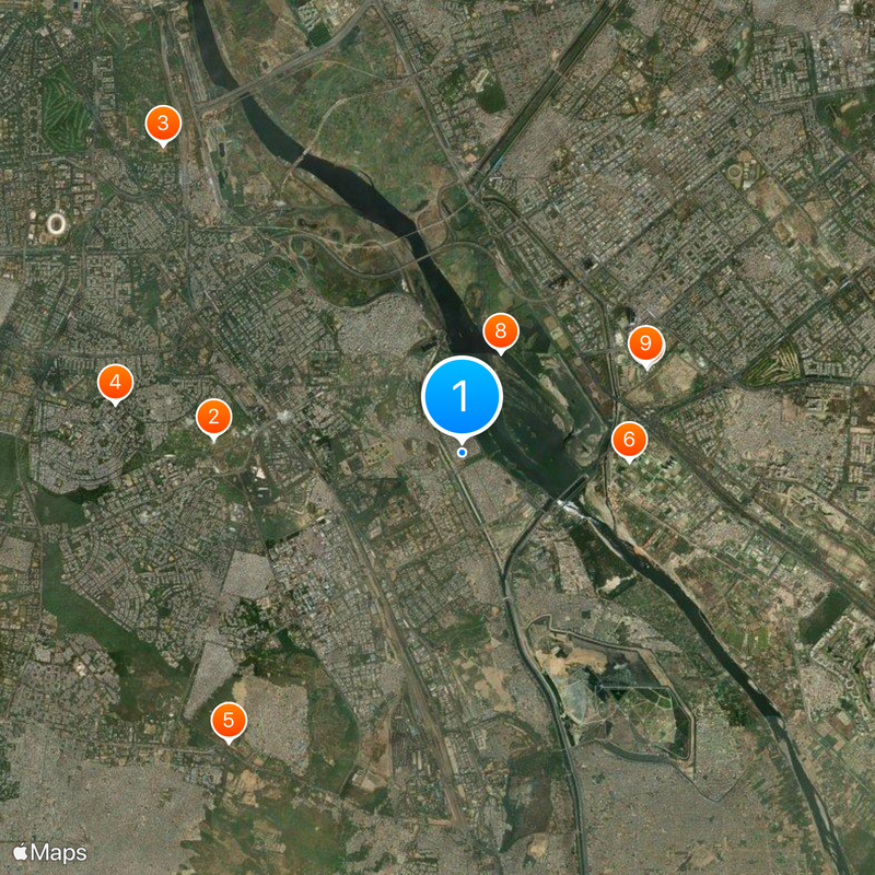 Shaheen Bagh Map