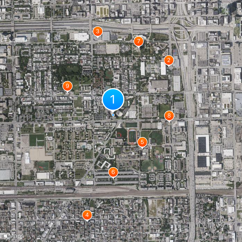 St. Ignatius College Prep Map