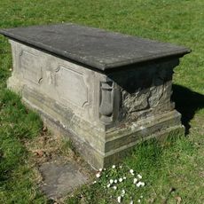 Tomb of Ellen Nussey 20 metres north west of Birstall Parish Church
