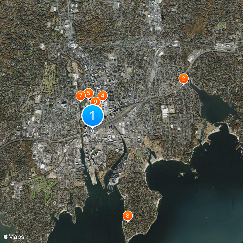 Stamford Transportation Center Map