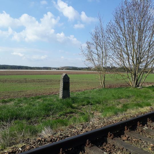 Památník u trati u Milevska