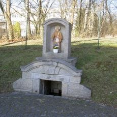 Brunnen mit Bildtafel St. Felix