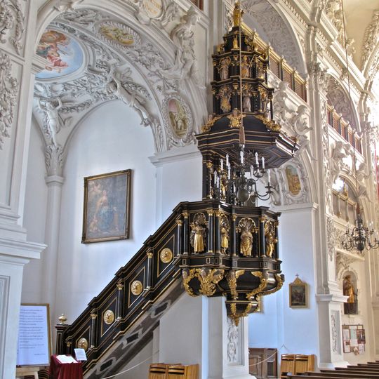 Pulpit of Klosterkirche St. Benedikt