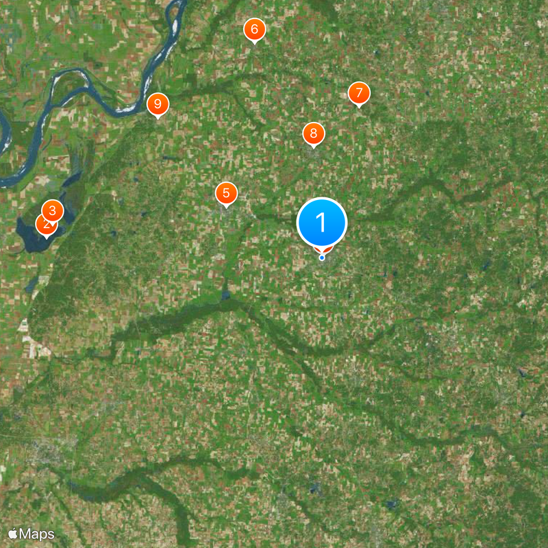 University of Tennessee at Martin Map