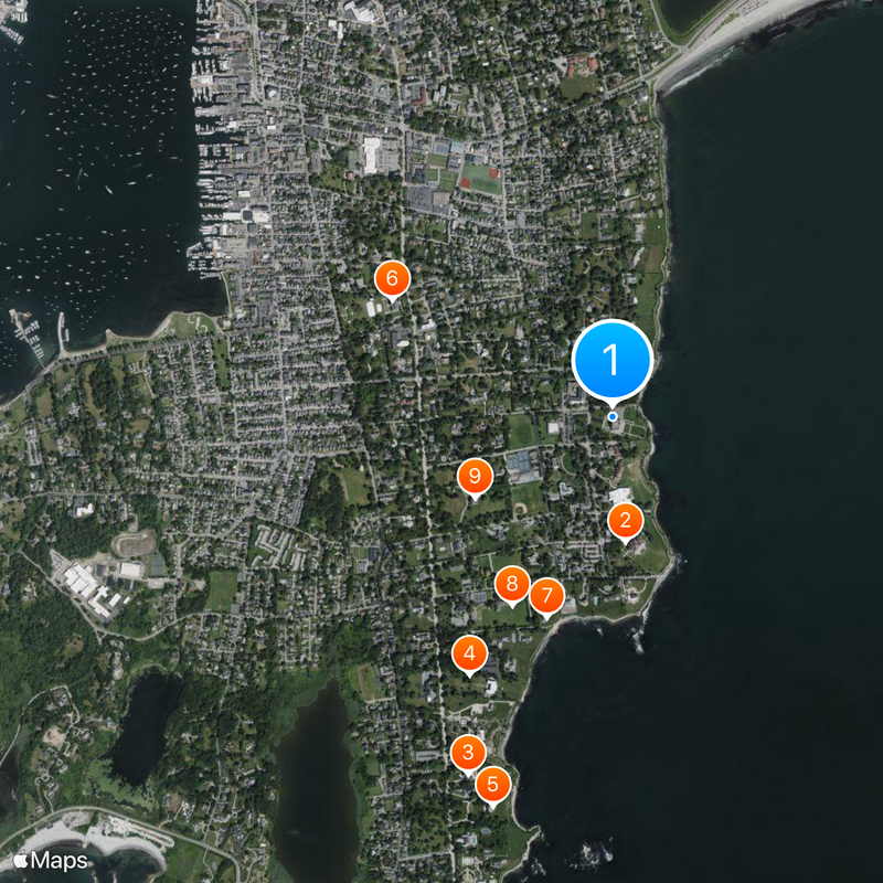 Salve Regina University Map