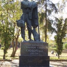 Monument to Hryhoriy Skovoroda in Lokhvytsia