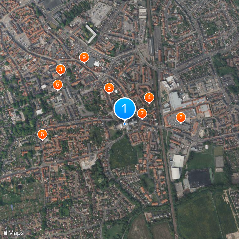 Beverley Minster Mappa