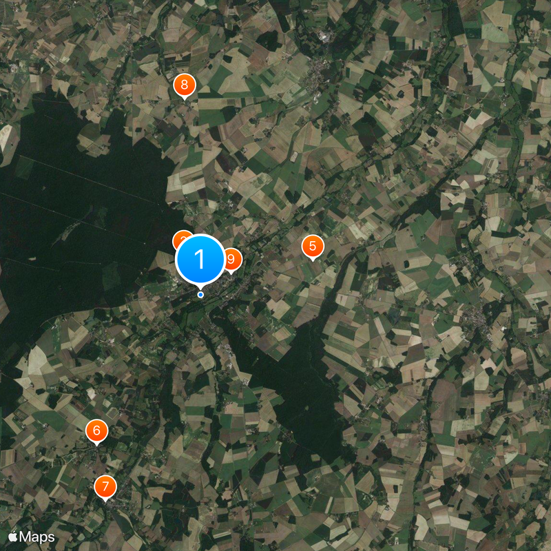 Château de Valençay Map