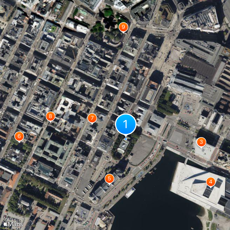 Oslo Stock Exchange Map
