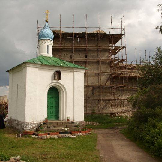 Chapel of Our Lady of Korsun in Izborsk