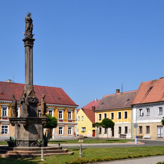 Maria Column in Radonice