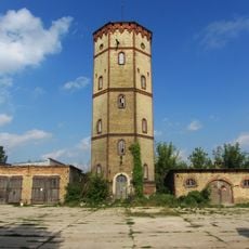 Wieża ciśnień na terenie szpitala Psychiatrycznego w Choroszczy