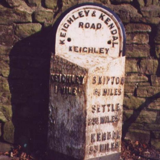 Milestone, Skipton Road, at jct with Arctic Street