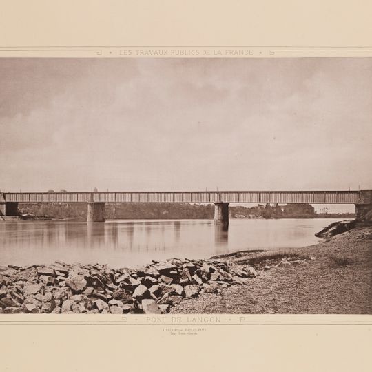 Eisenbahnbrücke Langon