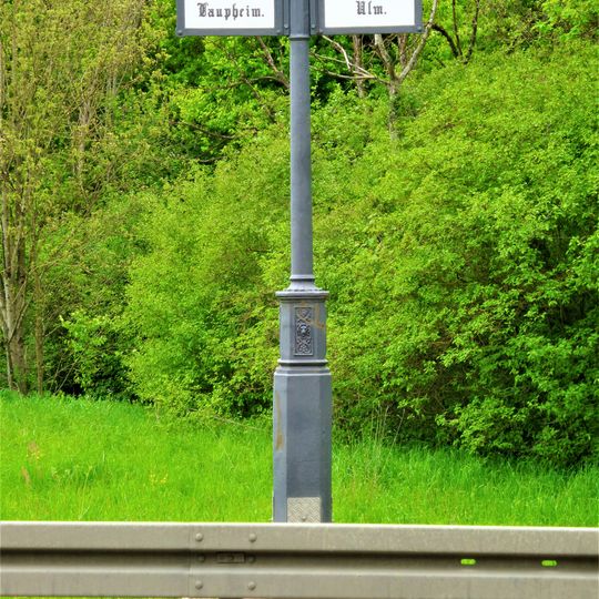 Oberamtsgrenzstock Oberamt Ulm – Oberamt Laupheim