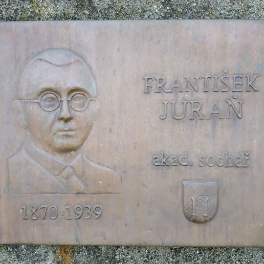 Plaque František Juraň