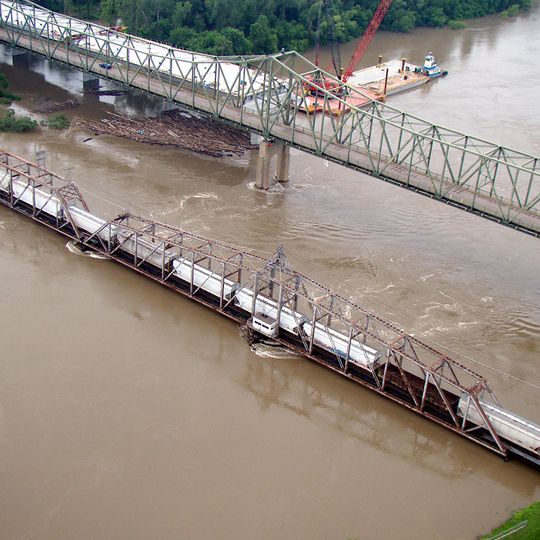 BNSF Missouri River Bridge