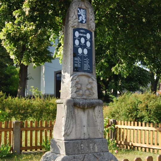 World War I memorial in Boudy
