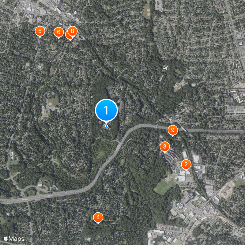 Washington D.C. Temple Mappa