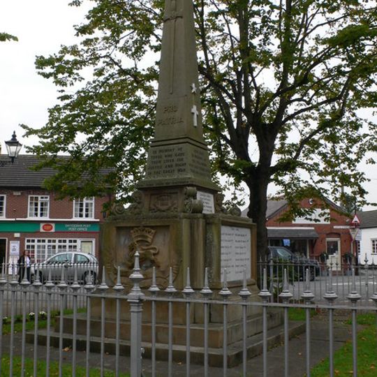 Holt War Memorial , Wrexham