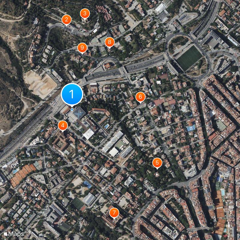 CosmoCaixa Barcelona Karte