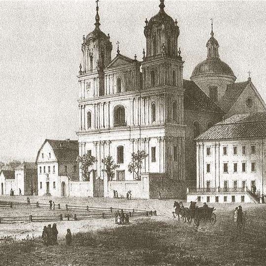 Ensemble of the former Jesuit monastery in Hrodna