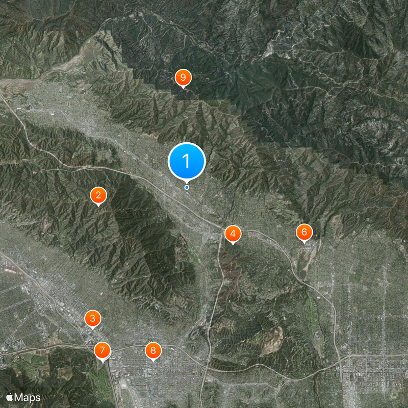 La Crescenta-Montrose Map
