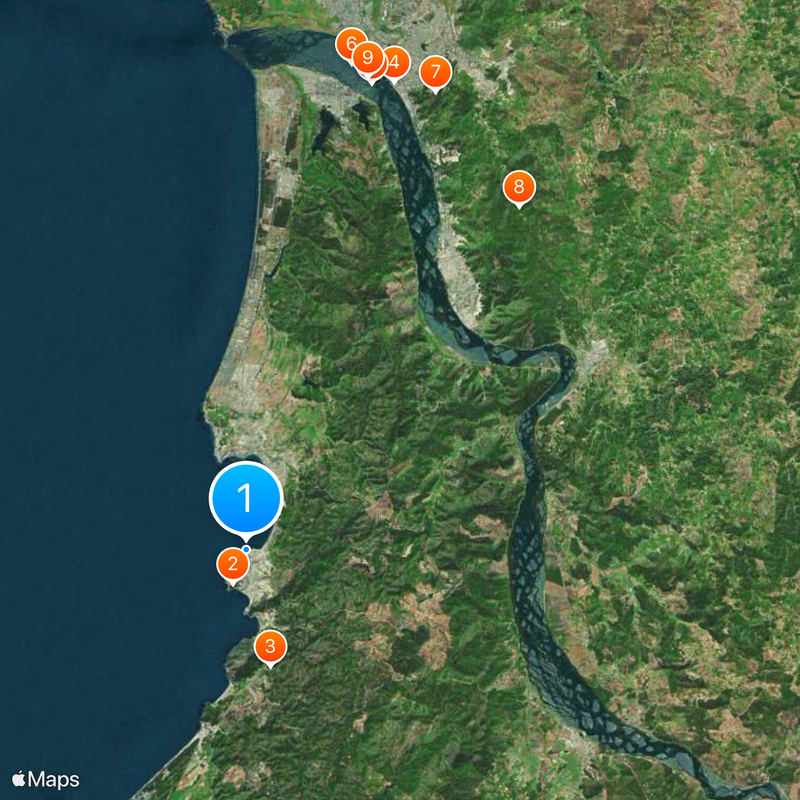 El Chiflón del Diablo Map