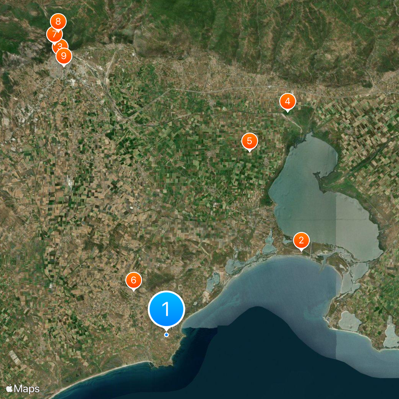 Avdira Municipality Map
