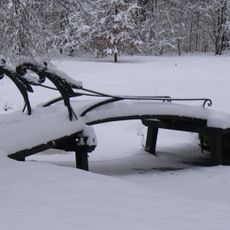 Huis te Linschoten: bruggetje