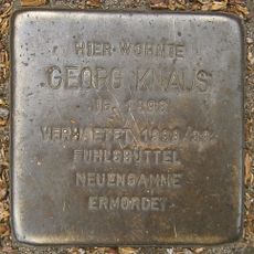 Stolperstein en memoria de Georg Knaus