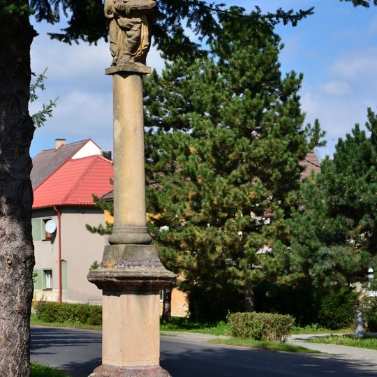 Maria column with Madonna and Saint Anne