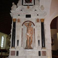 Retable de Saint-Sébastien de l'église de Saint-Martin-de-Connée