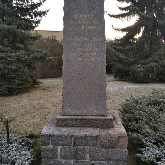 Pomník v ulici ČSL Armády