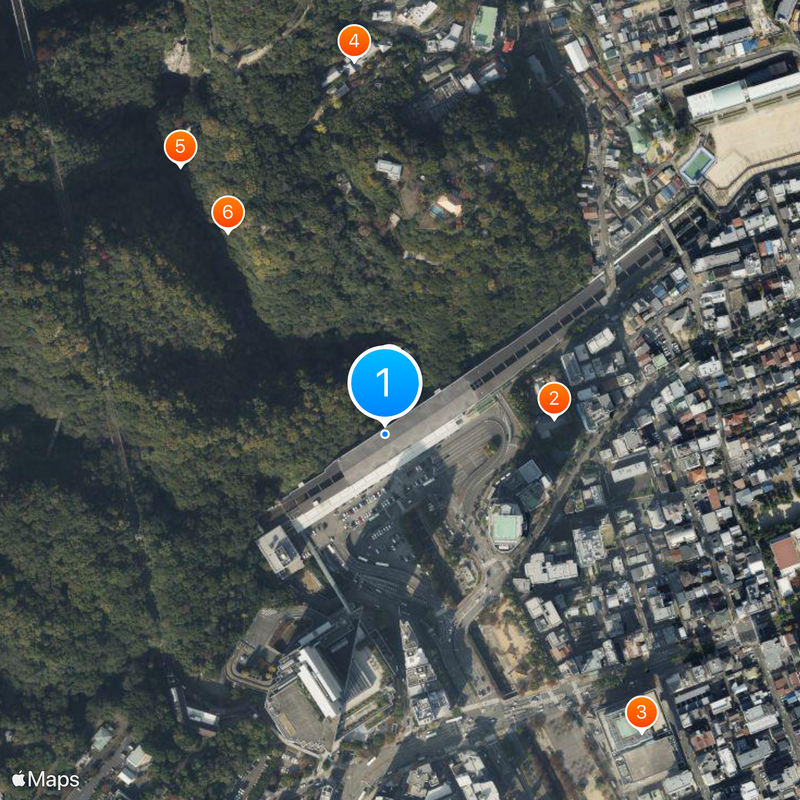 Shin‐Kobe Station Map