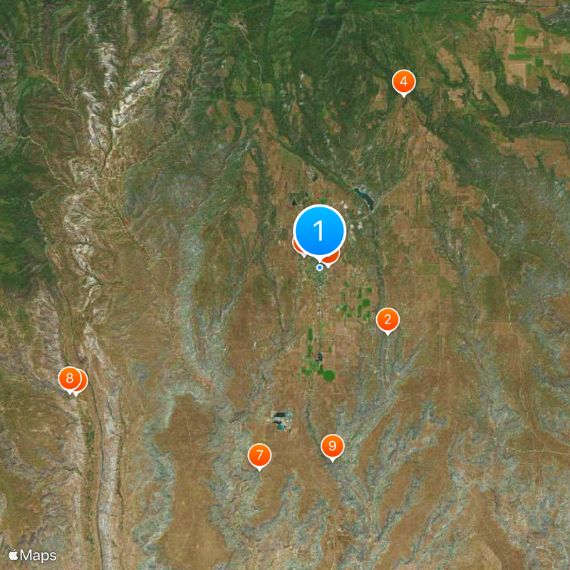 Blanding Map
